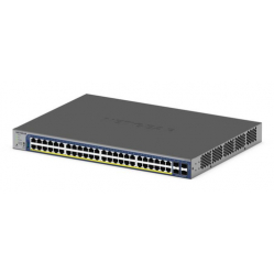 Switch NETGEAR 48P GE POE+ Smart W 10G SFP+ GS752TXPV3