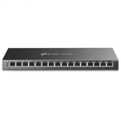 Switch TP-LINK 16Port Gigabit Desktop with 16Port PoE+ 16x Gigabit PoE+ Ports 802.3at af 120W PoE Power Desktop Steel Case
