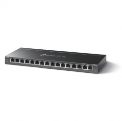 Switch TP-LINK 16Port Gigabit Desktop with 16Port PoE+ 16x Gigabit PoE+ Ports 802.3at af 120W PoE Power Desktop Steel Case