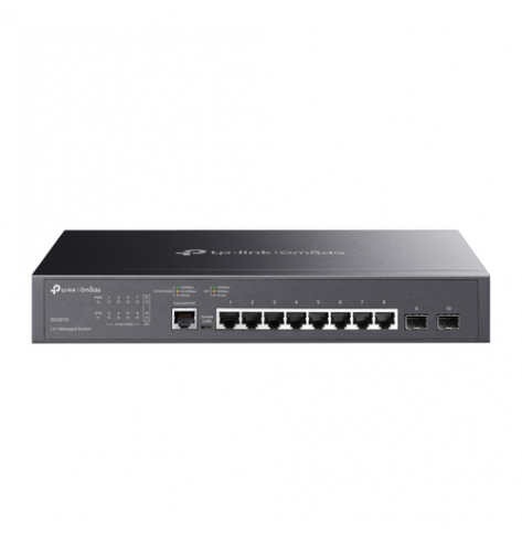 Switch TP-LINK JetStream 8-Port Gigabit L2+ Managed With 2 SFP Slots
