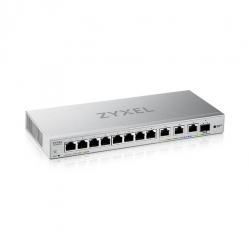 Switch ZYXEL XGS1250-12 v2 12-Port Gigabit webmanaged Desktop with 8 port 1G + 3-Port MultiGig 1 2.5 5 10G + 1-Port SFP+