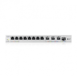 Switch ZYXEL XGS1250-12 v2 12-Port Gigabit webmanaged Desktop with 8 port 1G + 3-Port MultiGig 1 2.5 5 10G + 1-Port SFP+