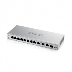 Switch ZYXEL XGS1250-12 v2 12-Port Gigabit webmanaged Desktop with 8 port 1G + 3-Port MultiGig 1 2.5 5 10G + 1-Port SFP+