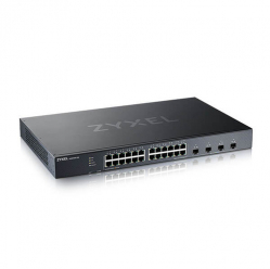 Switch ZYXEL XGS1935-28 28 Port Smart Managed 24x Gigabit Copper and 4x10G SFP+ hybrid mode standalone or NebulaFlex Cloud