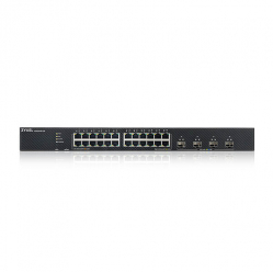 Switch ZYXEL XGS1935-28 28 Port Smart Managed 24x Gigabit Copper and 4x10G SFP+ hybrid mode standalone or NebulaFlex Cloud