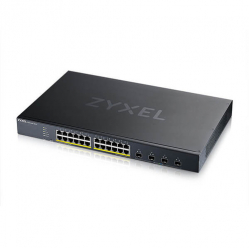 Switch ZYXEL XGS1935-28HP 28 Port Smart Managed PoE 24x Gigabit PoE and 4x10G SFP+ hybrid mode standalone or NebulaFlex Cloud 375W