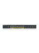 Switch ZYXEL XGS1935-28HP 28 Port Smart Managed PoE 24x Gigabit PoE and 4x10G SFP+ hybrid mode standalone or NebulaFlex Cloud 375W
