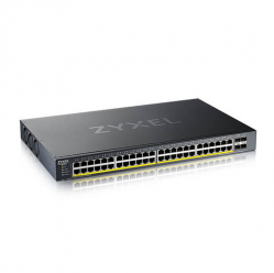 Switch ZYXEL XGS1935-52HP 52 Port Smart Managed PoE 48x Gigabit PoE and 4x10G SFP+ hybrid mode standalone or NebulaFlex Cloud 375W