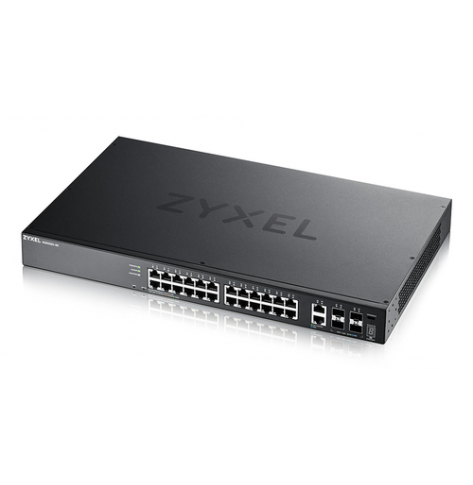 Switch ZYXEL XGS2220-30 L3 Access 24x1G RJ45 2x10mG RJ45 4x10G SFP+ Uplink incl. 1Year NebulaFlex Pro