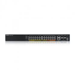 Switch ZYXEL XGS2220-30HP L3 Access 400W PoE 16xPoE+ 10xPoE++ 24x1G RJ45 2x10mG RJ45 4x10G SFP+ Uplink incl. 1Year NebulaFlex Pro