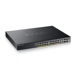 Switch ZYXEL XGS2220-30HP L3 Access 400W PoE 16xPoE+ 10xPoE++ 24x1G RJ45 2x10mG RJ45 4x10G SFP+ Uplink incl. 1Year NebulaFlex Pro