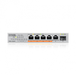 Switch ZYXEL XMG-105 5 Ports 2 5G + 1 SFP+ 4 ports 70W total PoE++ Desktop MultiGig unmanaged