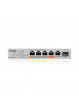Switch ZYXEL XMG-105 5 Ports 2 5G + 1 SFP+ 4 ports 70W total PoE++ Desktop MultiGig unmanaged