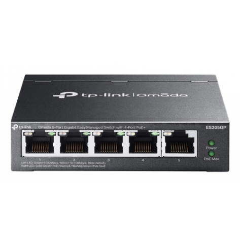 Switch TP-LINK Omada 5-Port Gigabit Easy Managed with 4-Port PoE+