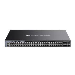 Switch TP-LINK Omada 48-Port Gigabit Stackable L3 Managed PoE+ with 6 10GE SFP+ Slots