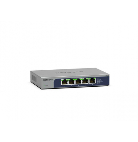 Switch NETGEAR MS105 5-port multi-gig 2.5G Unmanaged Metal Housing Fanless for Desktop and Wall Mounting