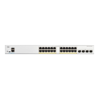 Switch CISCO Catalyst 1200 24-port GE Full PoE 4x1G SFP