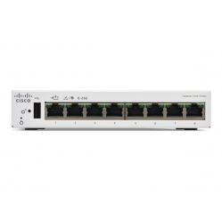 Switch CISCO Catalyst 1200 8-port GE Desktop Ext PS PoE Input