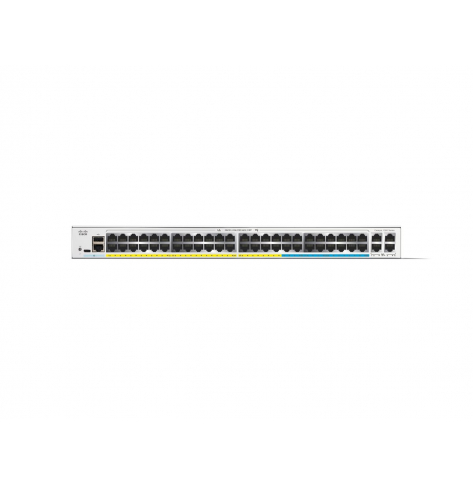 Switch CISCO Catalyst 1300 48-Port 16-Port 2.5GE + 32-Port 1GE PoE+ with 740W power budget 4 x 10G SFP+ Uplinks