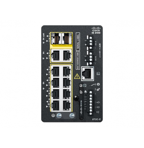Switch CISCO IE3105 w 18GE Copper 2GE Combo Adv feat Fixed sys Net Essent
