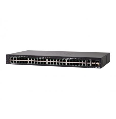 Switch CISCO SG350-52 52-port Gigabit Managed REMANUFACTURED