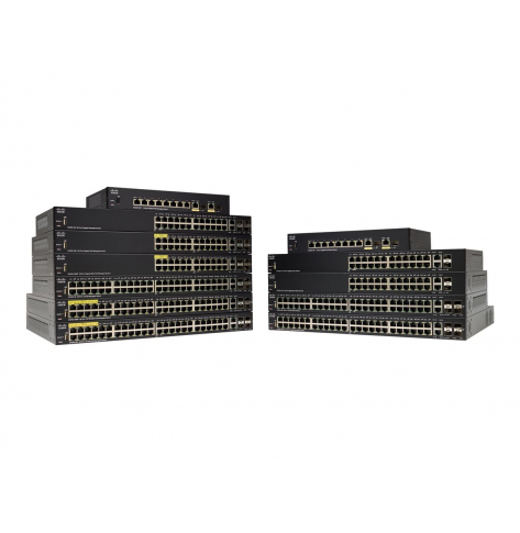 Switch CISCO SG350-52MP 52-port GB Max-PoE Managed REMANUFACTURED