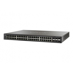 Switch CISCO SG350X-48P 48-port GB POE Stackable REMANUFACTURED