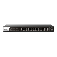 Switch DRAYTEK Vigor P1282 Web Smart PoE+ 24x GbE RJ-45 PoE+ 4x GbE SFP