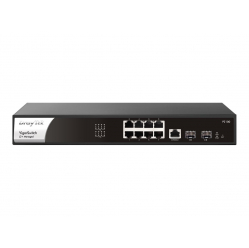 Switch DRAYTEK Vigor P2100 L2+ Managed PoE+ 8x GbE RJ-45 PoE+ 2x GbE SFP 1x console port RJ-45
