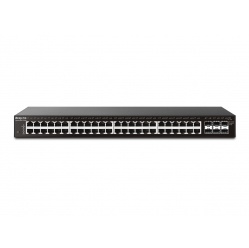 Switch DRAYTEK Vigor P2540xs L2+ Managed PoE+ 48x GbE RJ-45 PoE+ 4x 10GbE SFP+ 1x console port RJ-45