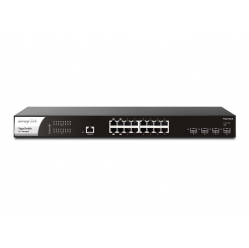 Switch DRAYTEK Vigor PQ2200xb L2+ Managed PoE+ 16x 2.5GbE RJ-45 PoE+ 4x 10GbE SFP+ 1x console port RJ-45