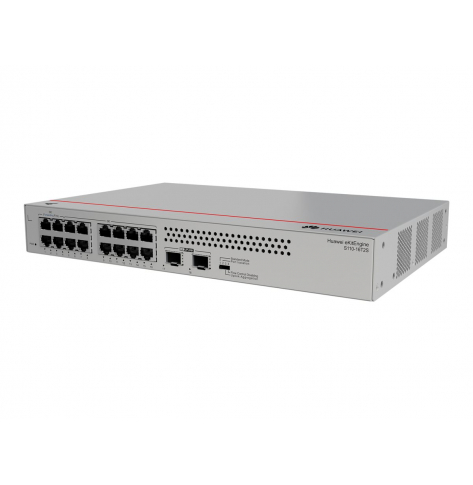 Switch HUAWEI S110-16T2S 16x10 100 1000BASE-T ports 8xGE SFP ports built-in AC power fanless