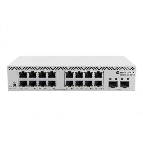 Switch MIKROTIK CSS318-16G-2S+IN Gigabit Ethernet 16X GBE