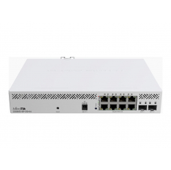 Switch MIKROTIK CSS610-8P-2S+IN Network Managed Gigabit Ethernet 10 100 1000 Support PoE White