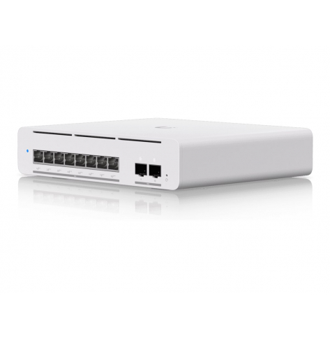 Switch UBIQUITI USW-Pro-XG-8-PoE Etherlighting 8x RJ45 10GbE PoE 2x SFP+ 155W Layer 3