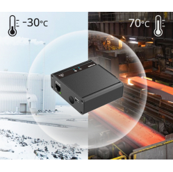 Router D-LINK 4G LTE Cat 4 Industrial M2M Modem 2 external LTE antennas 1 GE LAN port LTE download upload speed 150Mbps 50Mbps