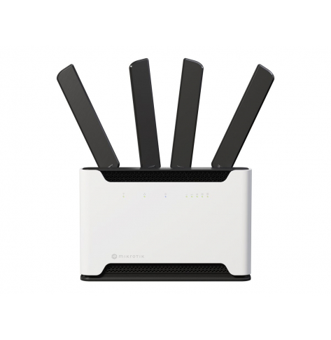 Router MIKROTIK Chateau 5G ax kit 1x2.5 Gigabit LAN 4x Gigabit LAN port 802.11ax Dual-Band wireless with external antennas