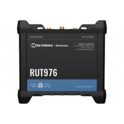 Router TELTONIKA NETWORKS RUT976 DUAL SIM Redcap 5G 4G LTE RS232 RS485 I O WiFi GNSS