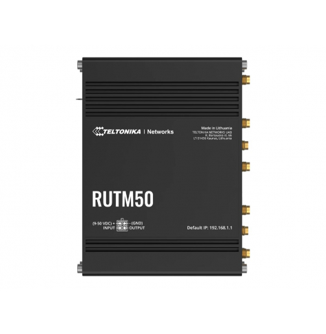 Router TELTONIKA NETWORKS RUTM50 DUAL SIM 5G 4G LTE US version