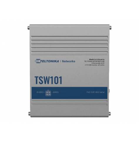 Router TELTONIKA NETWORKS TSW101 Automotive PoE+ Gigabit ethernet