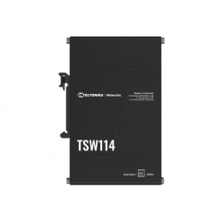 Router TELTONIKA NETWORKS TSW114 Gigabit ethernet with DIN rail