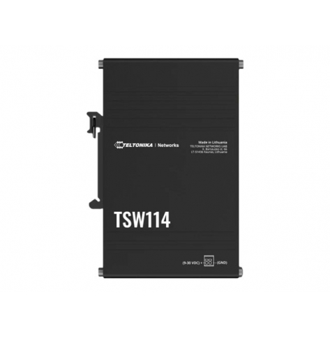 Router TELTONIKA NETWORKS TSW114 Gigabit ethernet with DIN rail