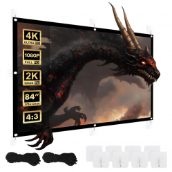 Ekran projekcyjny Maclean 84 cale 175x131cm, MC-166 