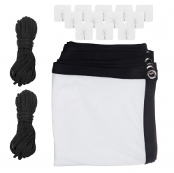 Ekran projekcyjny Maclean 150 cali 330x187cm, MC-167 