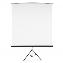 Ekran Hama na statywie 180x180 2w1 biały 