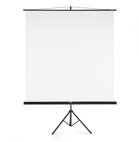 Ekran Hama na statywie 180x180 2w1 biały 