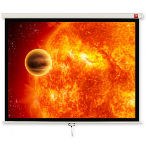 Ekran ścienny AVTek ręczny Video 280 (4:3, 270x202.5cm, powierzchnia biała, matowa)