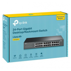 Switch TP-LINK LiteWave 24-Port Gigabit Switch LS1024G 24× Gigabit RJ45 Ports