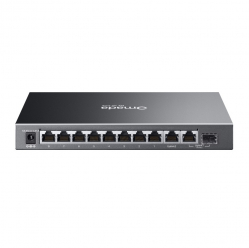 Switch TP-LINK zarządzalny ES210GP Omada 10-Port Gigabit Easy Managed Switch with 8-Port PoE+ 
