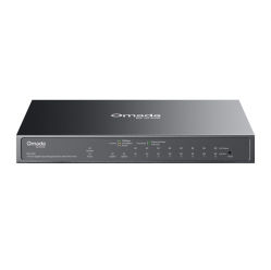 Switch TP-LINK zarządzalny ES210GP Omada 10-Port Gigabit Easy Managed Switch with 8-Port PoE+ 